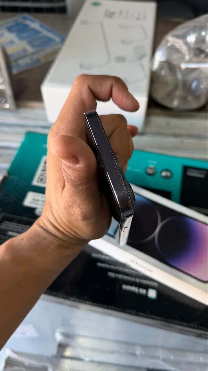 iPhone é 14 pro Max 128 g  - Foto 5