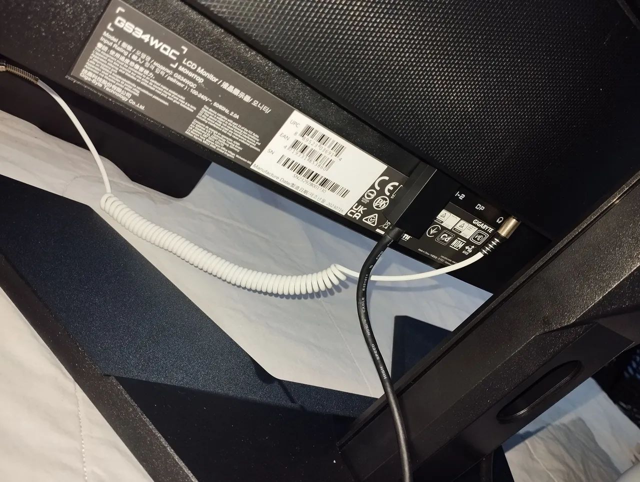 Monitor gigabyte GS34WQC 34 pol - Foto 5
