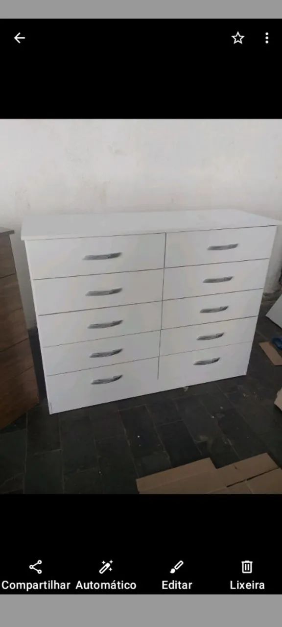 Cômoda 10 gavetas - com montagem  - Foto 3