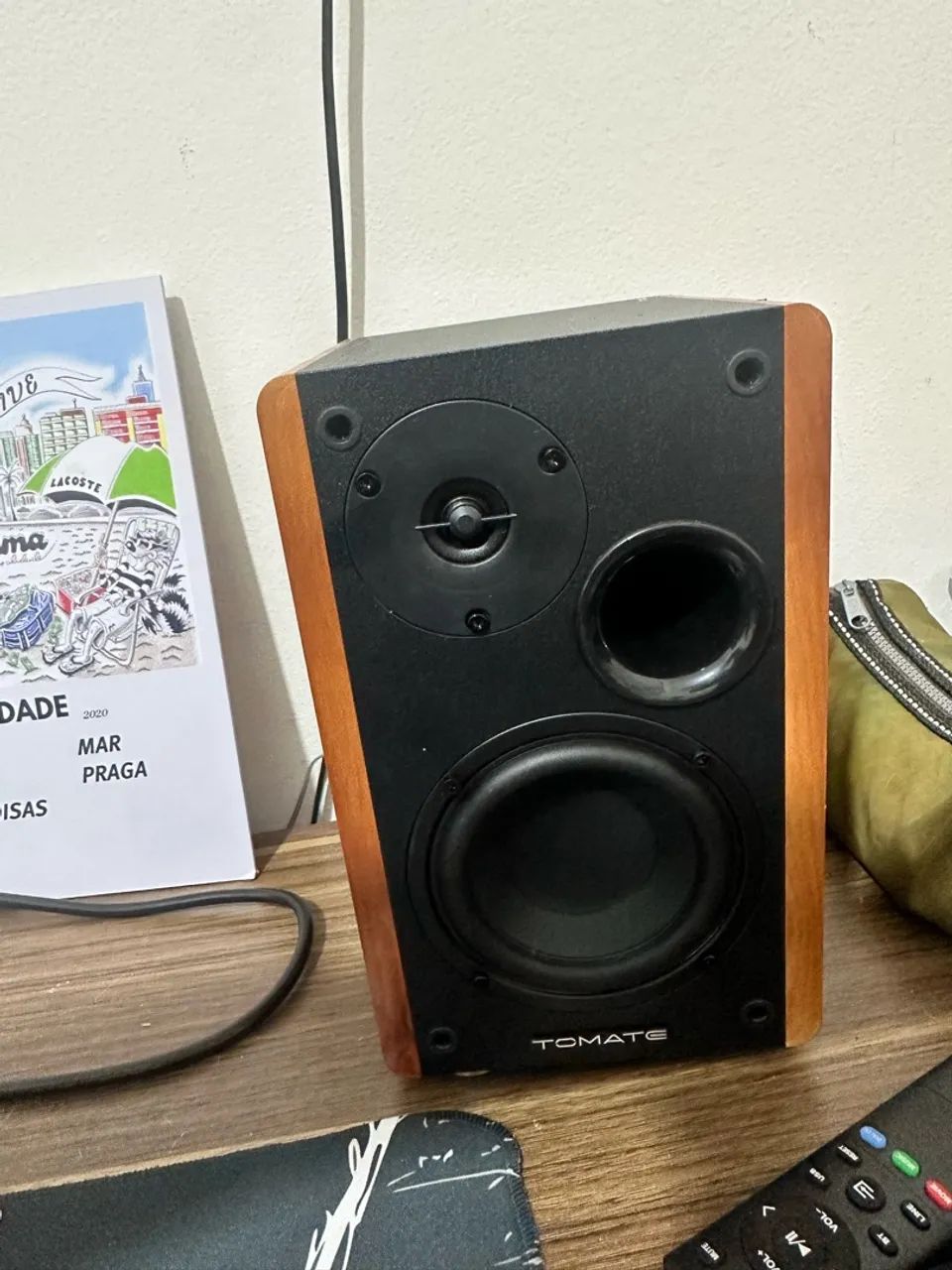 Monitor De Áudio Tomate Mts-2026 Bluetooth Para Studio100w