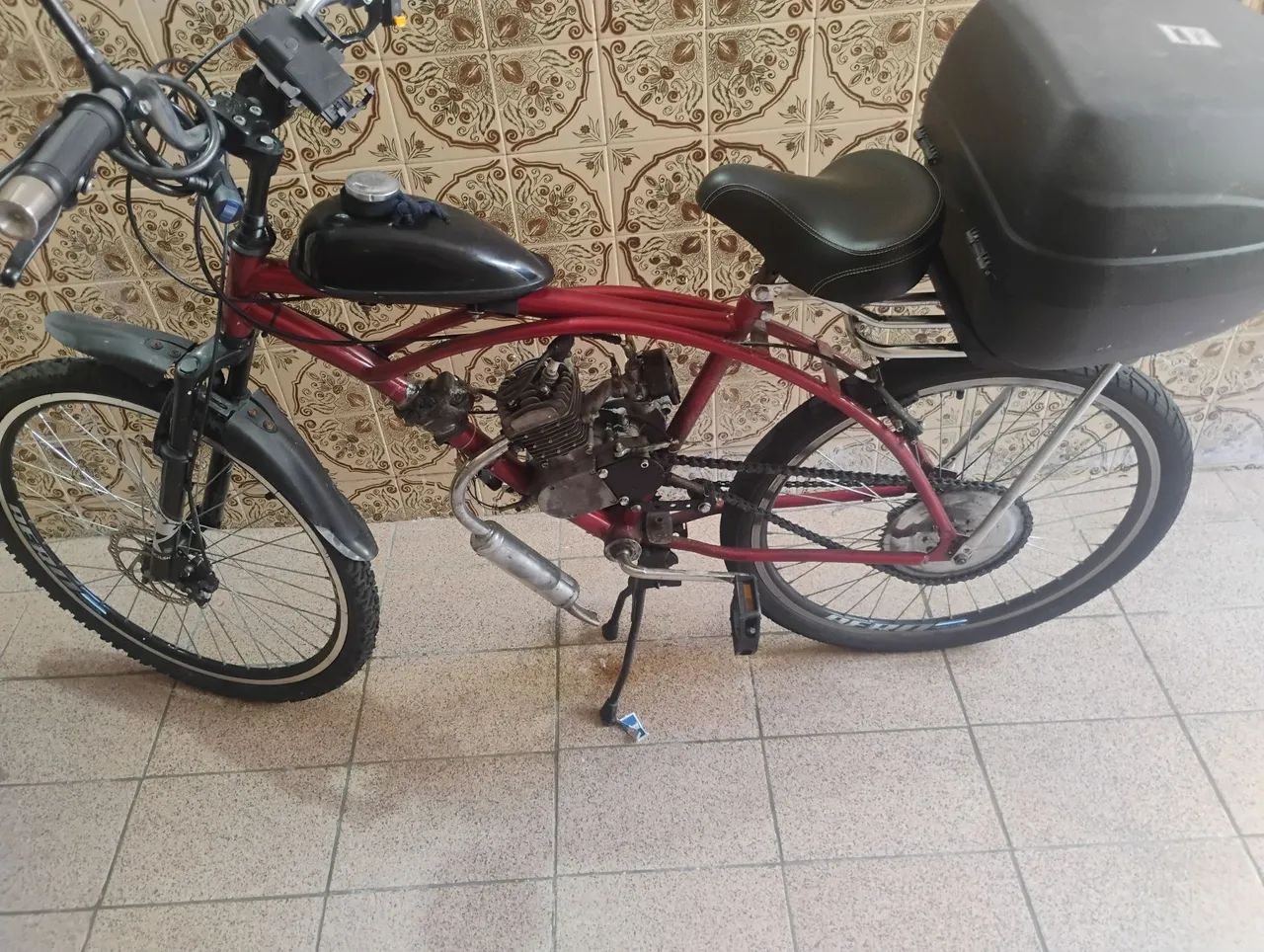 Bicicleta motorizada 80cc  - Foto 5
