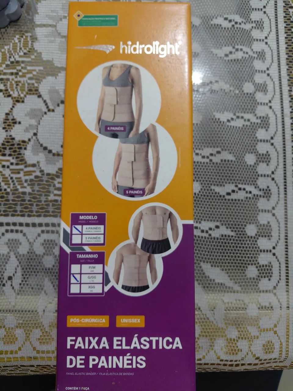 Faixa elástica 4 painéis hidrolight
