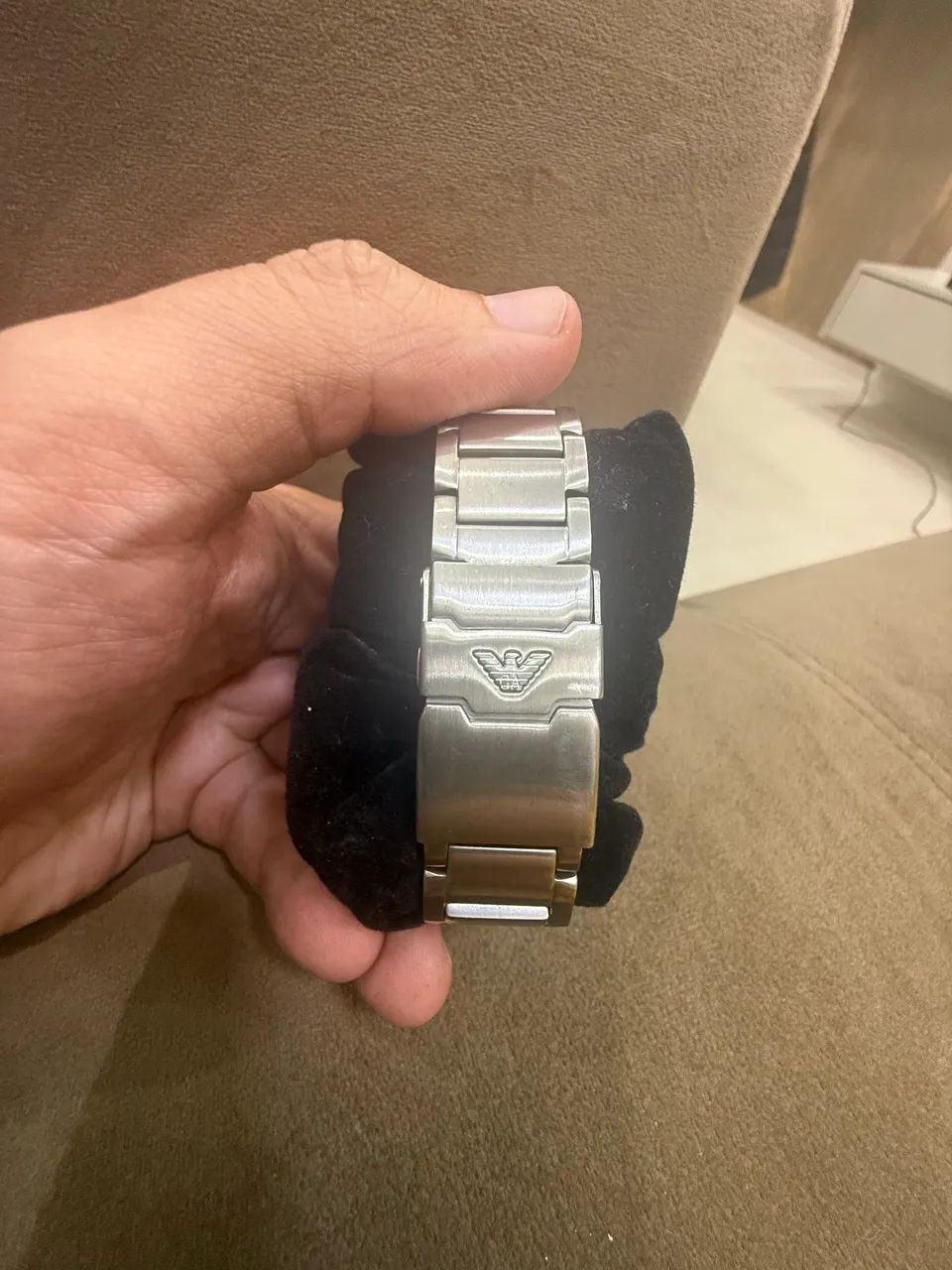 Relógio Emporio Armani Prata - Foto 2