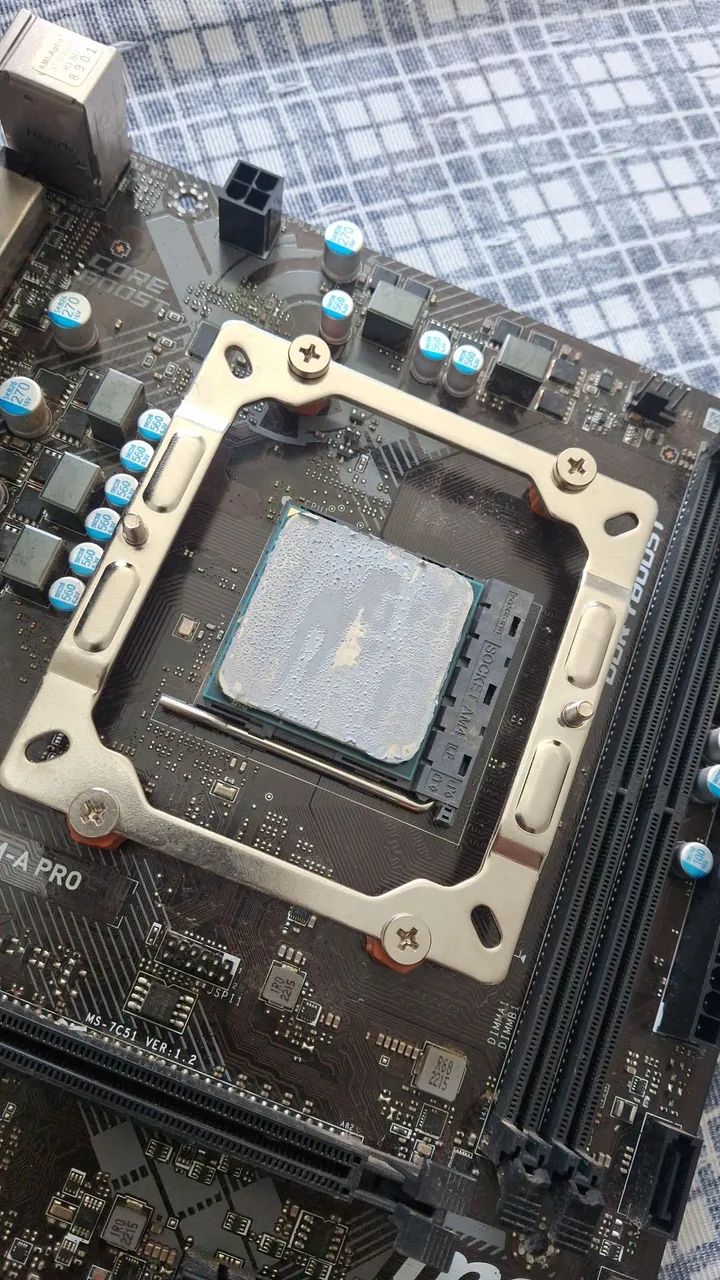 Placa mae A-320M - Foto 3