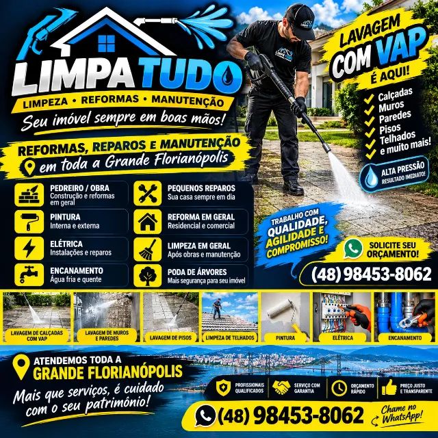 Lavação de Calsada e Reforma