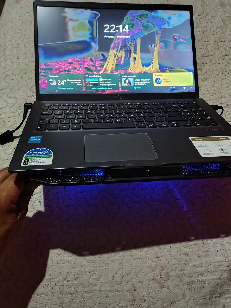 Vendo notebook da marca ASUS  - Foto 4