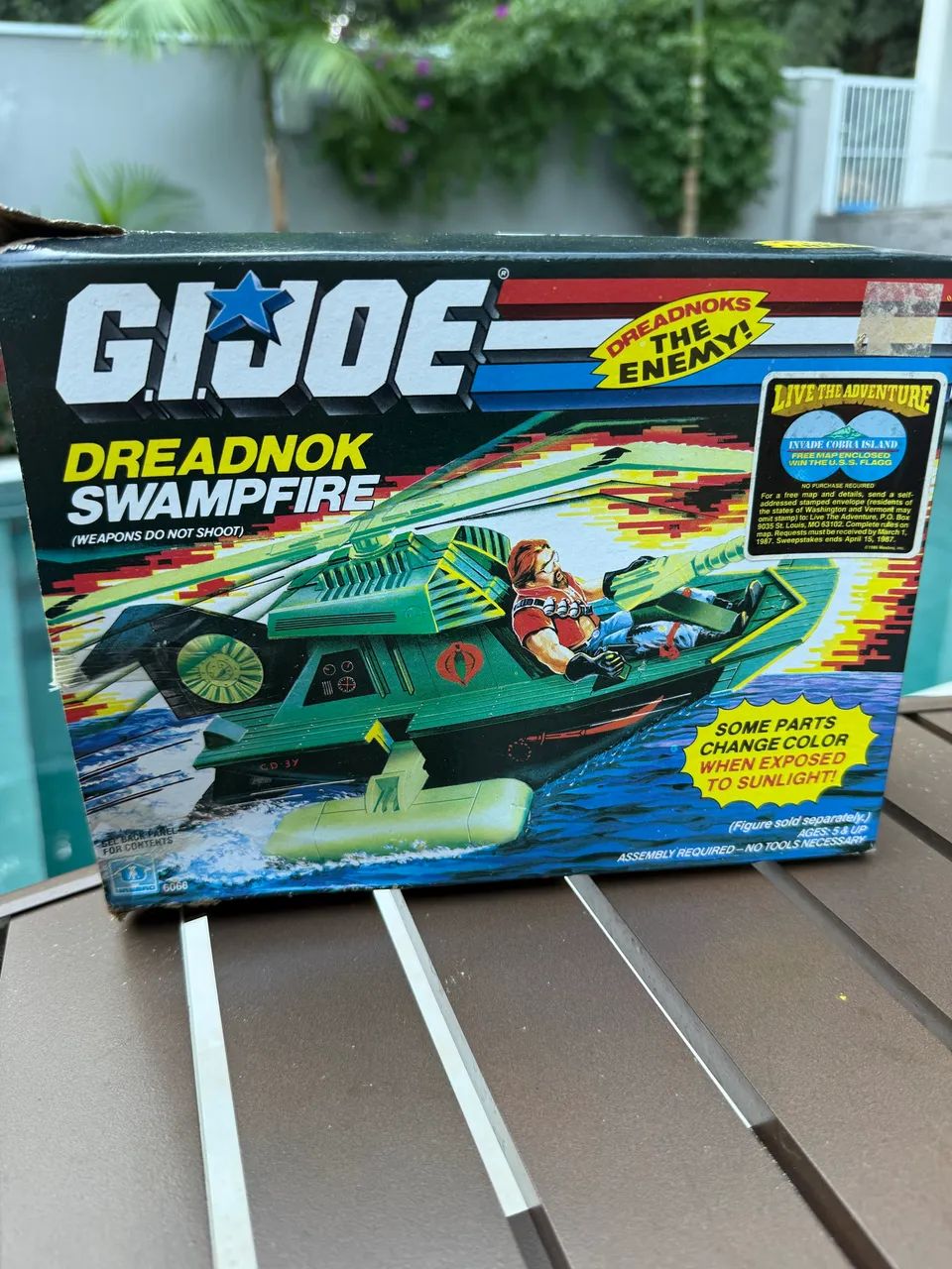 Gi Joe Cobra Swampfire Dreadnok v1 comandos em ação - Hobbies e