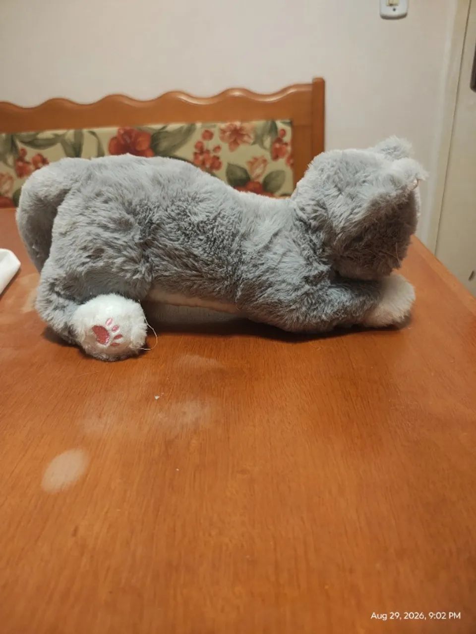 Pelúcia gato cinza - Foto 2