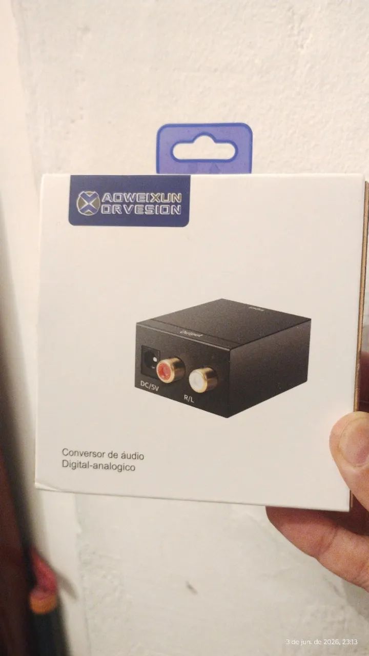 Conversor de Áudio Digital para Analógico Óptico para RCA - Foto 5