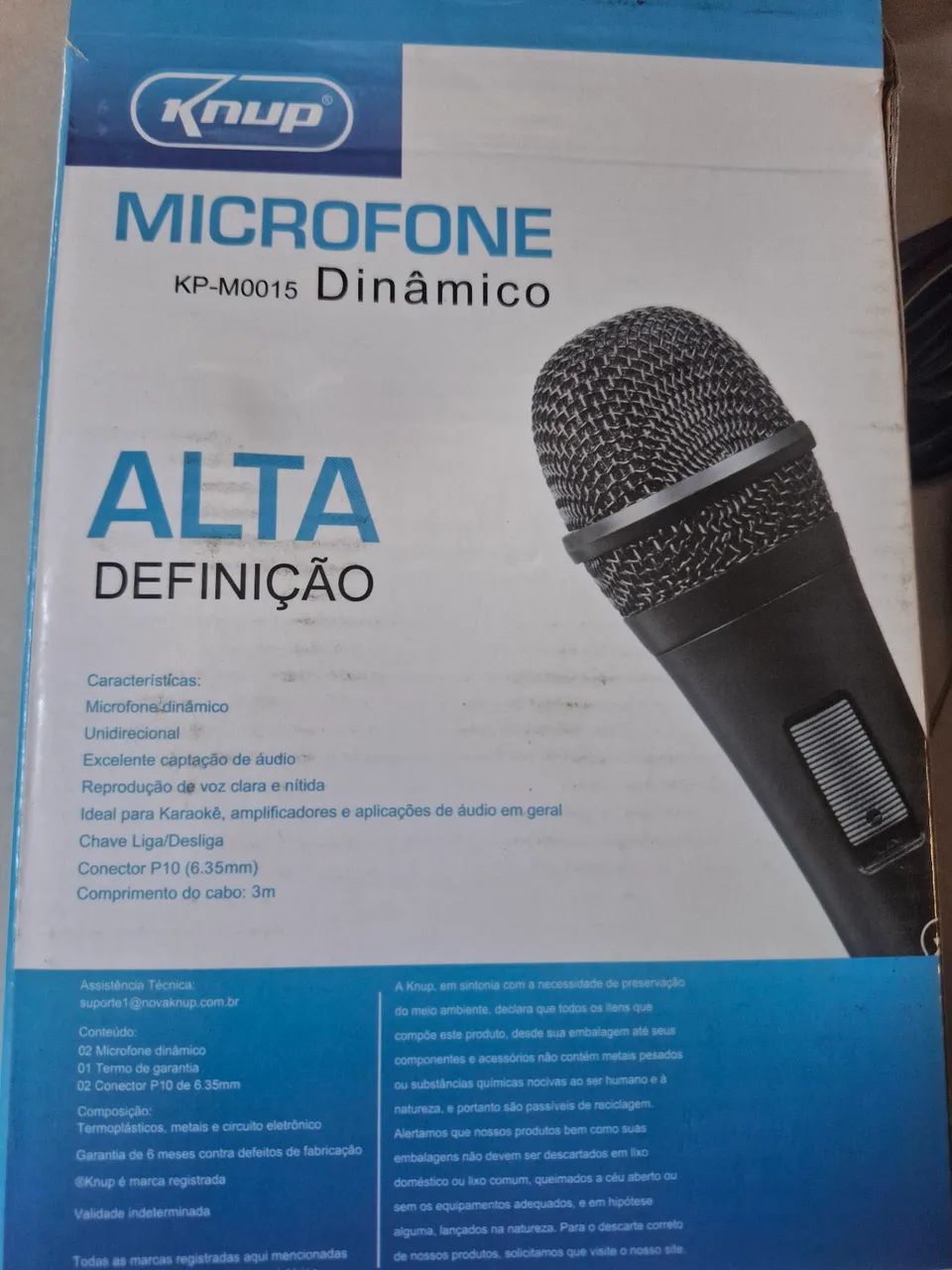Mesa de som c/ microfones - Foto 3