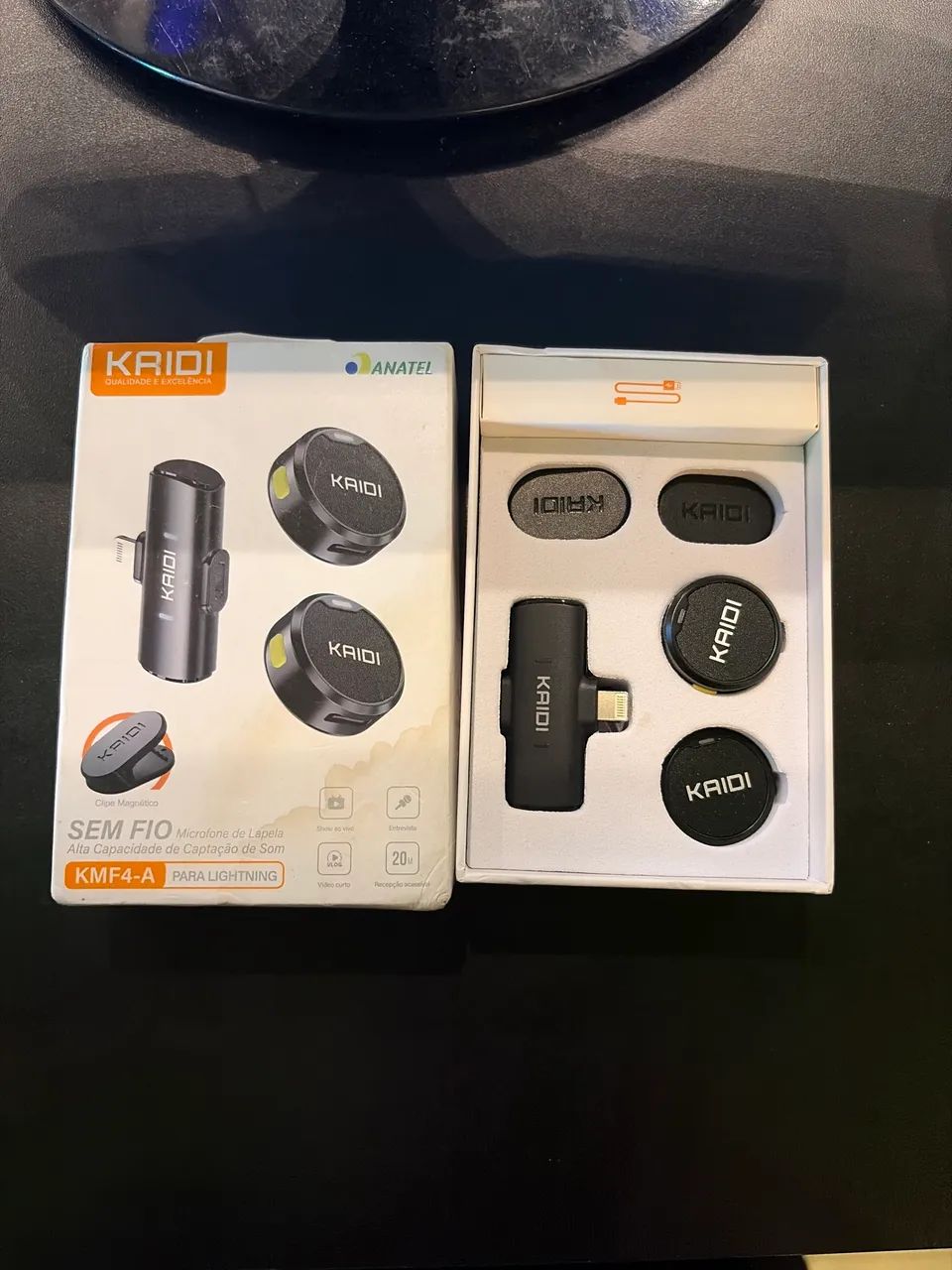 Microfone Lapela