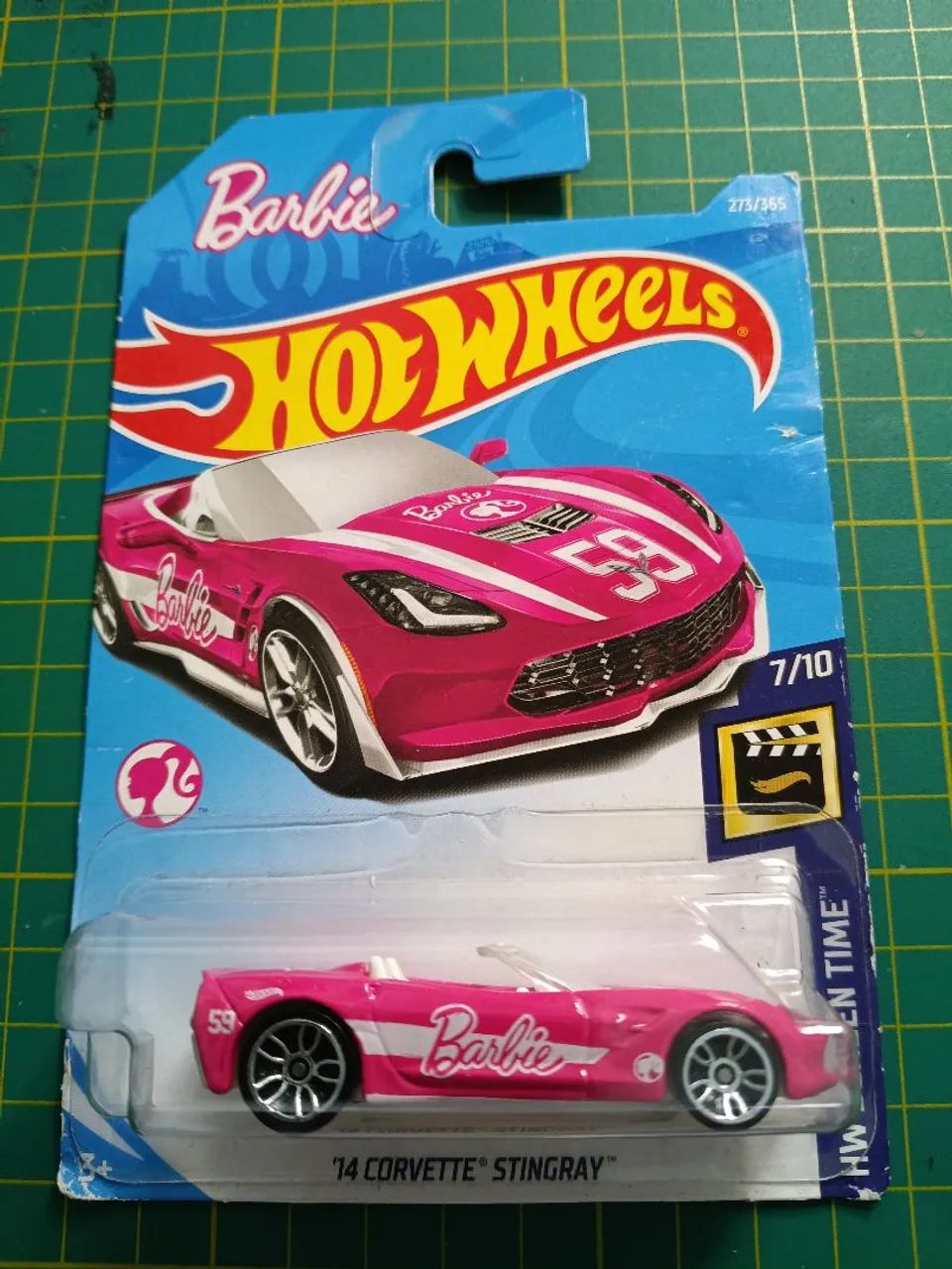 Hot Wheels '14 Corvette Stingray Barbie