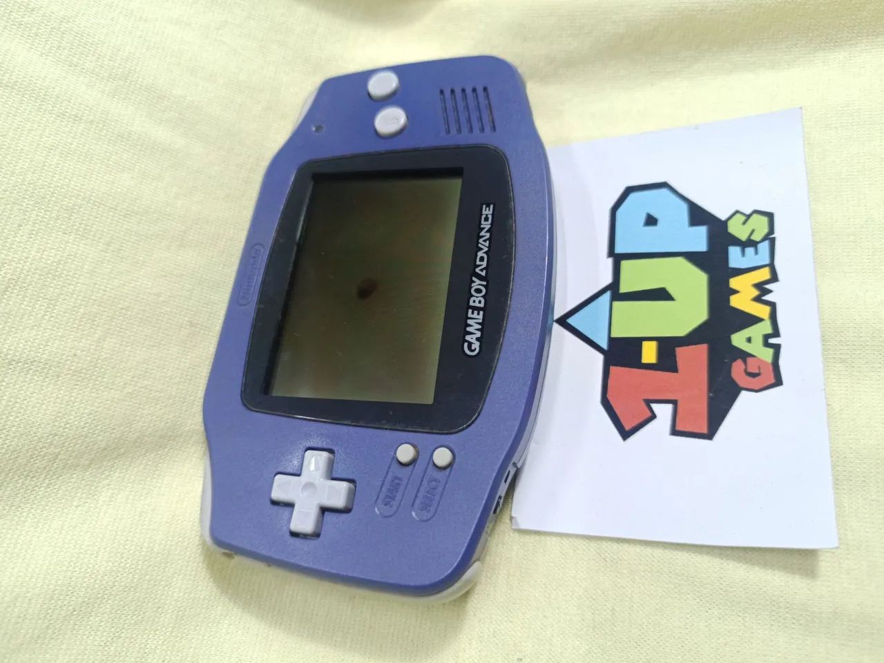 Videogame antigo Game Boy Advance