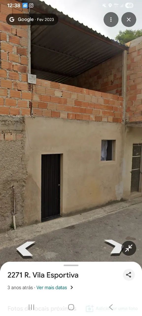 Area de cima da casa a venda 