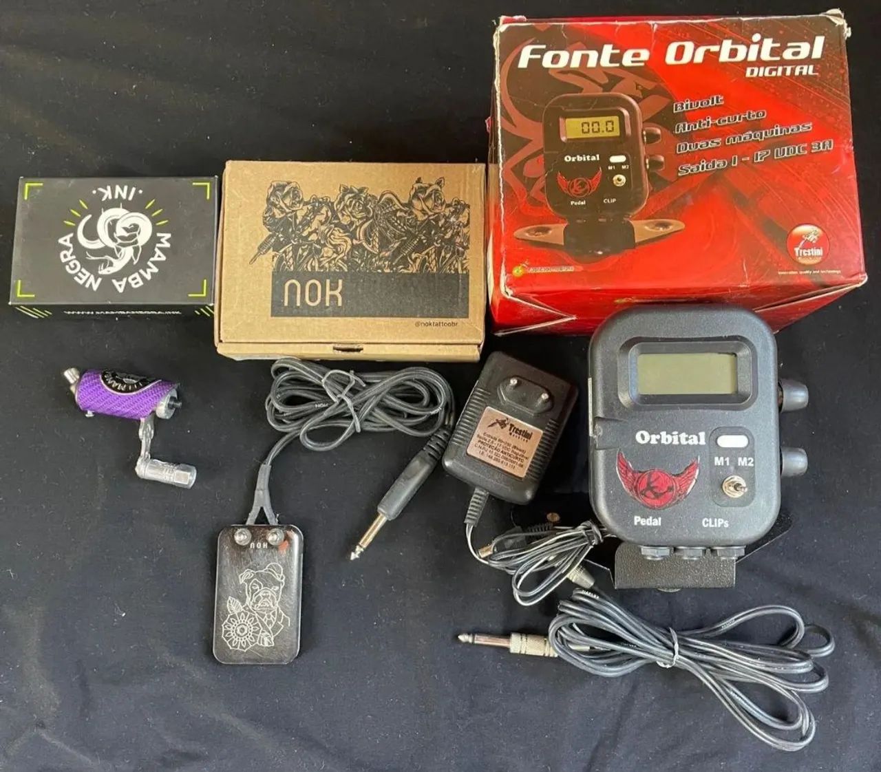 KIT PARA TATUAR COMPLETO