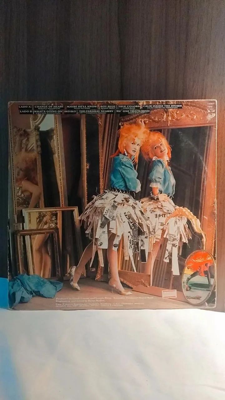 LP vinil Cyndi Lauper True Colors C/Encarte - Foto 2