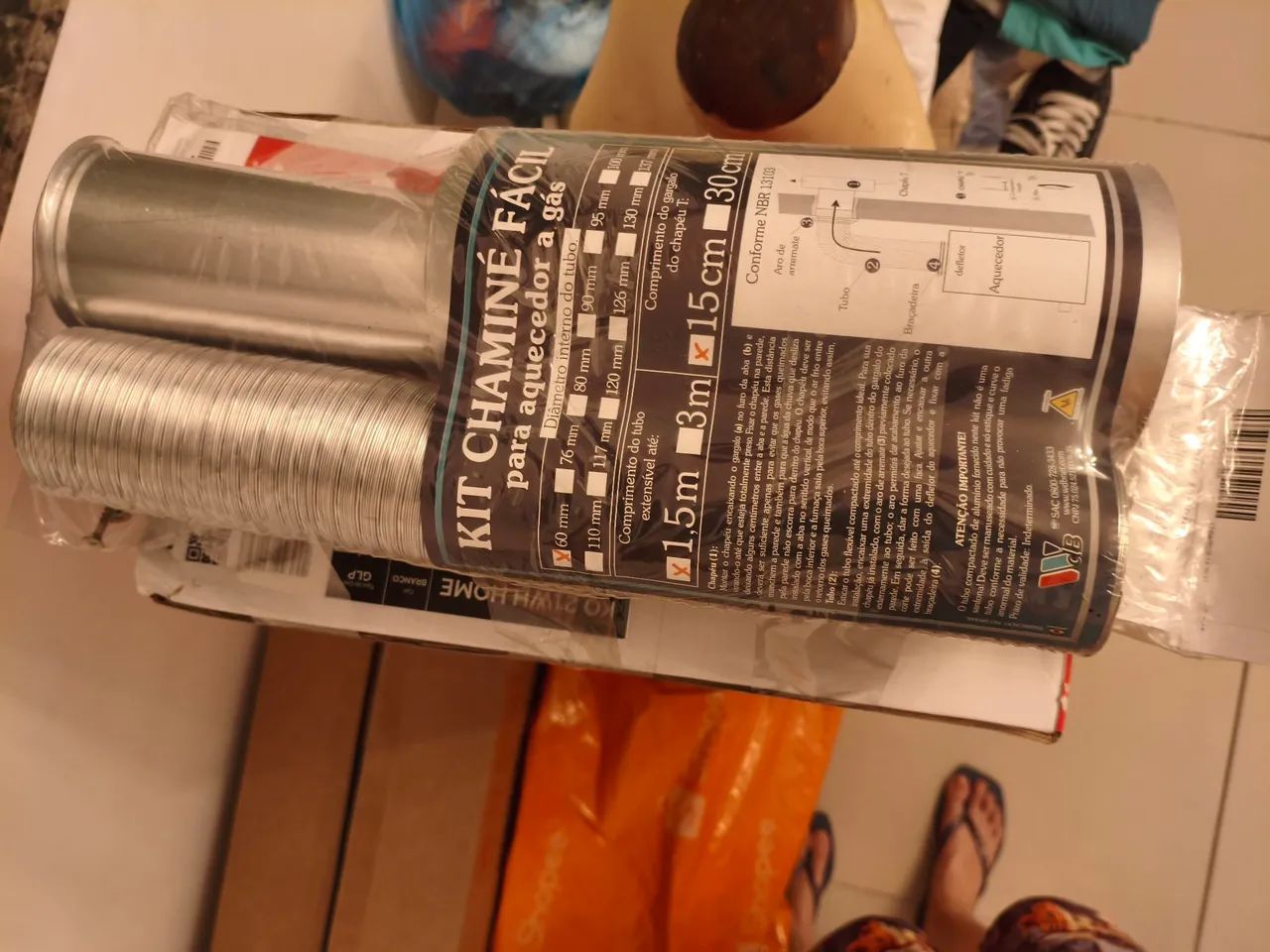 Aquecedor Komeco a gás  - Foto 4