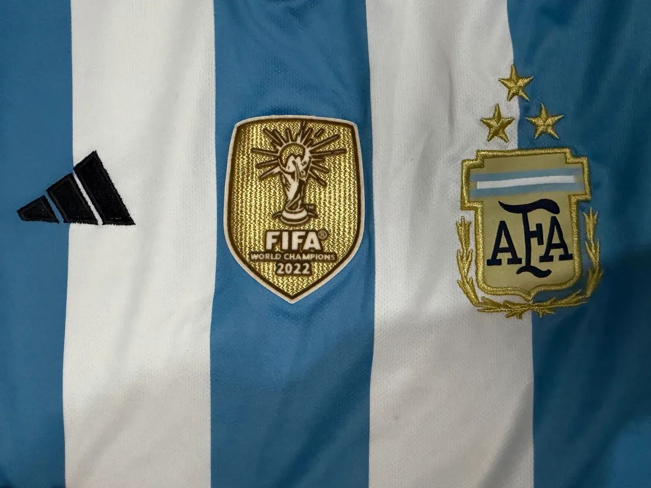 Camisa Argentina Campeã do mundo 2022 - Foto 3