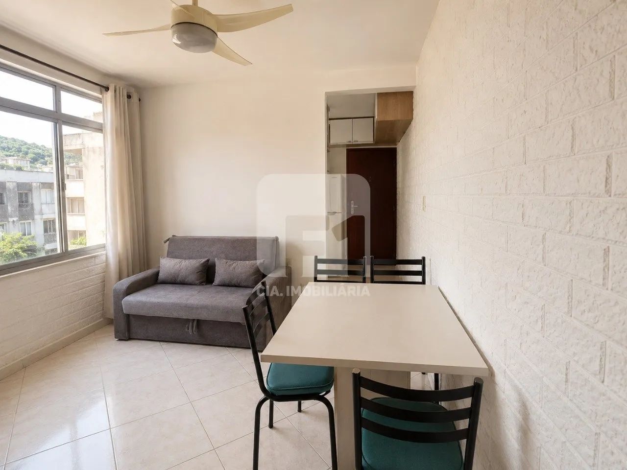 Apartamento 1 quarto mobiliado no Itacorubi - Foto 4