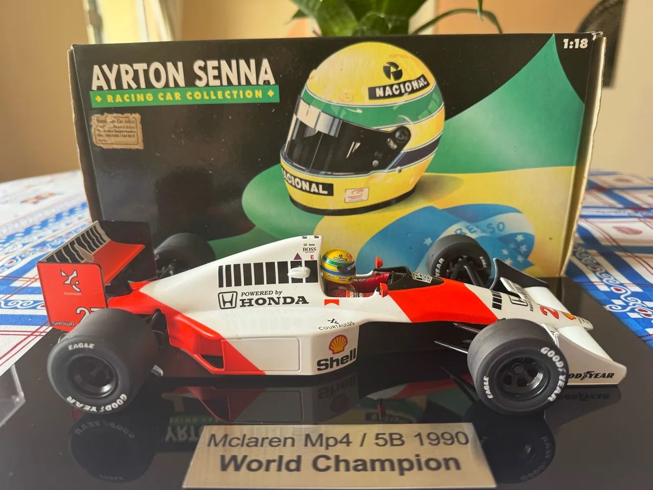Fórmula 1 Ayrton Senna 1/18