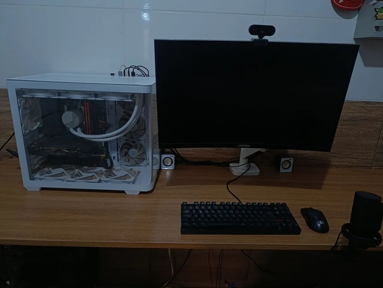 Pc Gamer completo com monitor