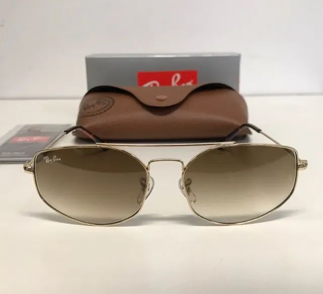 óculos de sol ray ban explorer marrom - Foto 5
