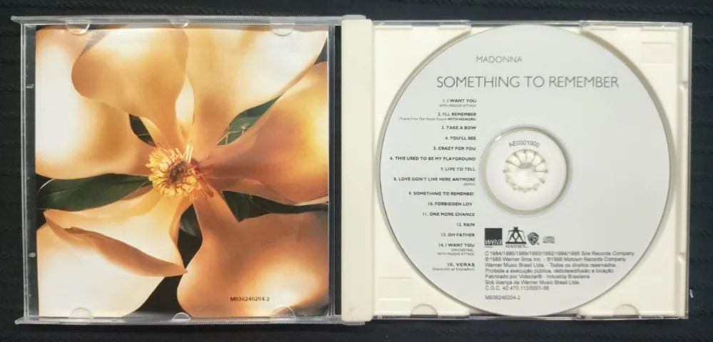 CD - Madonna - Something to Remember 1995 - Foto 2