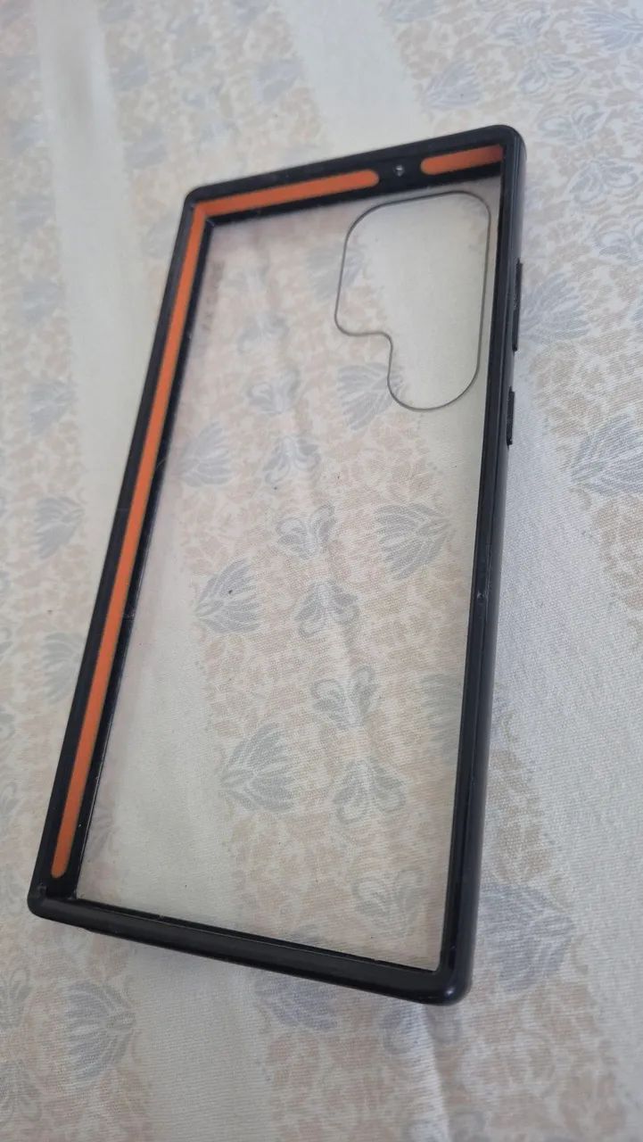 Capa VX Case S23 Ultra Transparente (pouco uso) - Foto 2