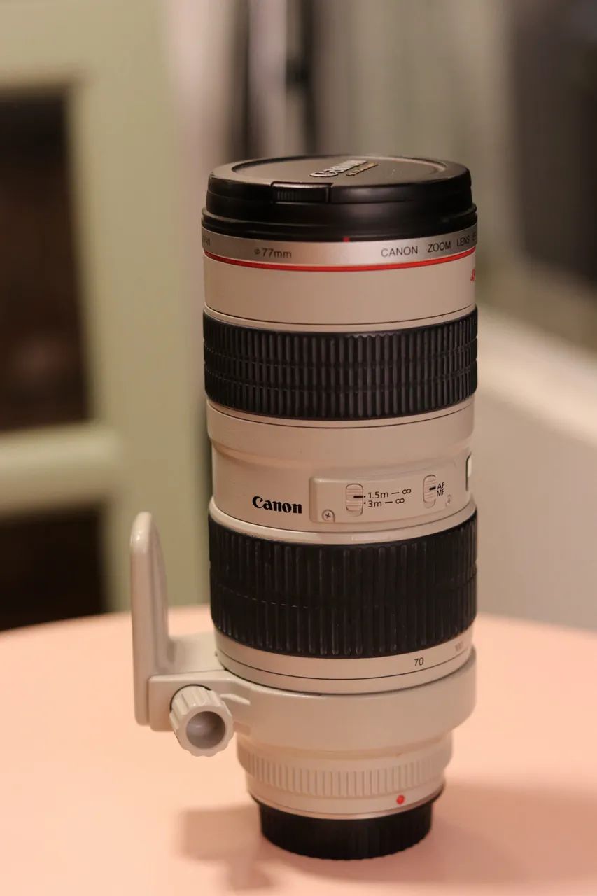 Lente Canon 70-200 f/2.8 L USM EF | Pouquíssimo uso - Foto 5