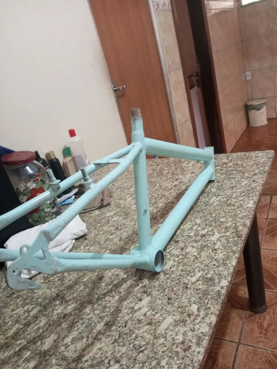 Quadro de bicicleta aro 20 excelente - Foto 2