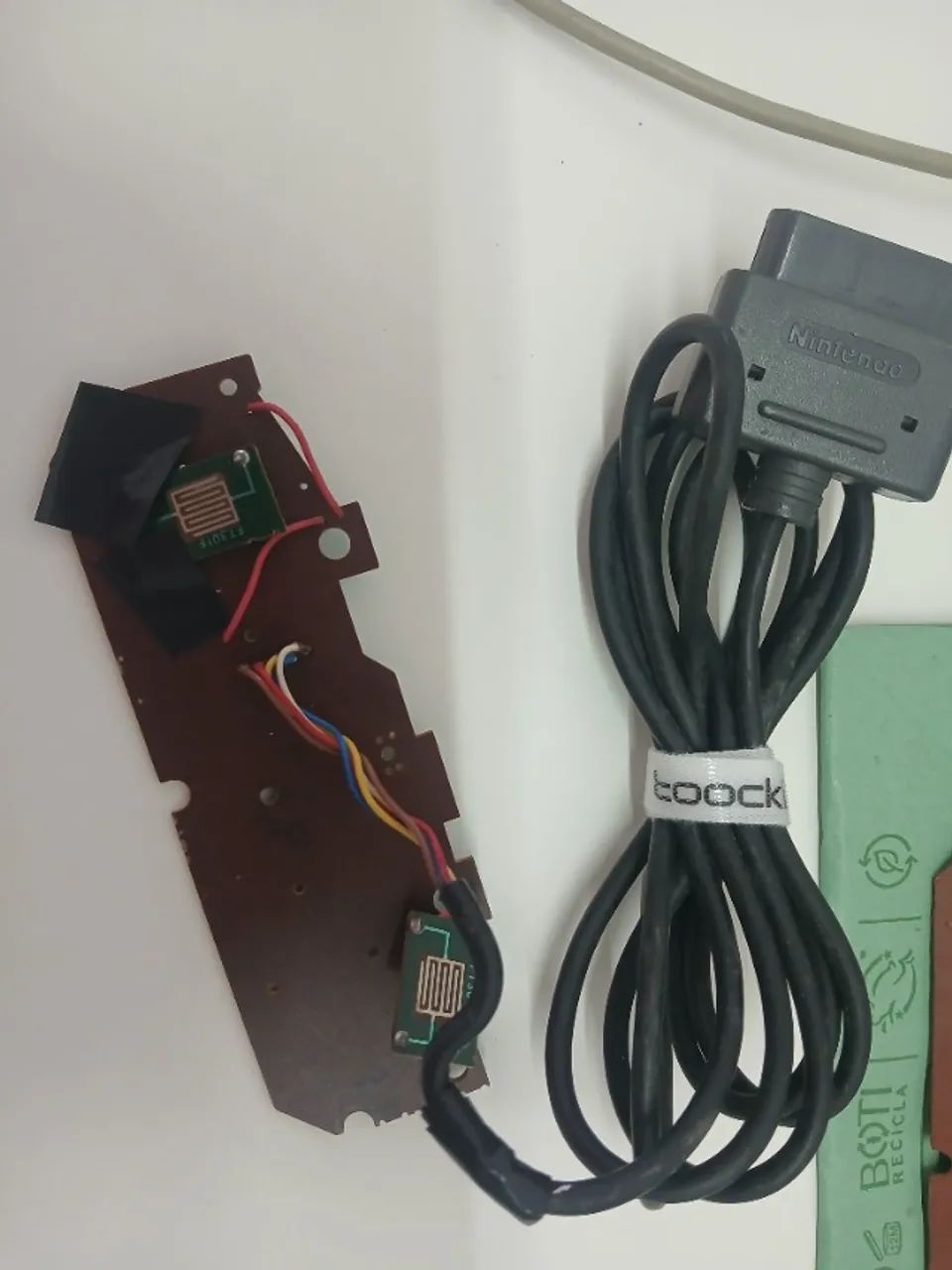 Controle Super Nintendo para retirada de peças - Foto 4