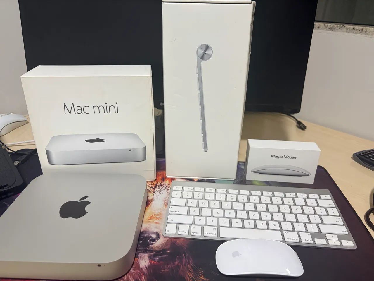 Apple Mac mini - Completo | SSD 256GB + HD 1TB | 8GB RAM | Caixa