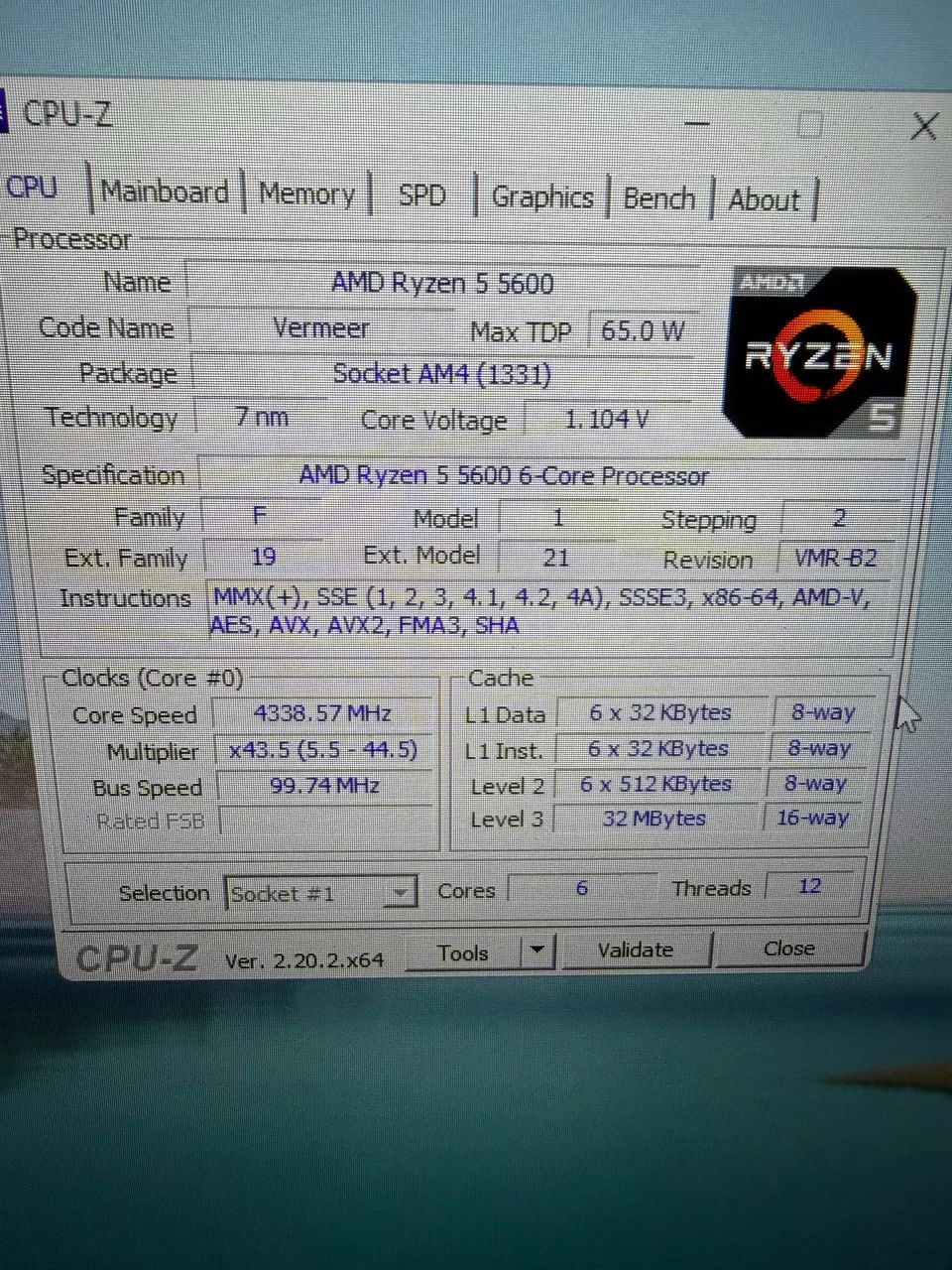 Pc gamer completo Ryzen 5 5600 + rx 7600 - Foto 4