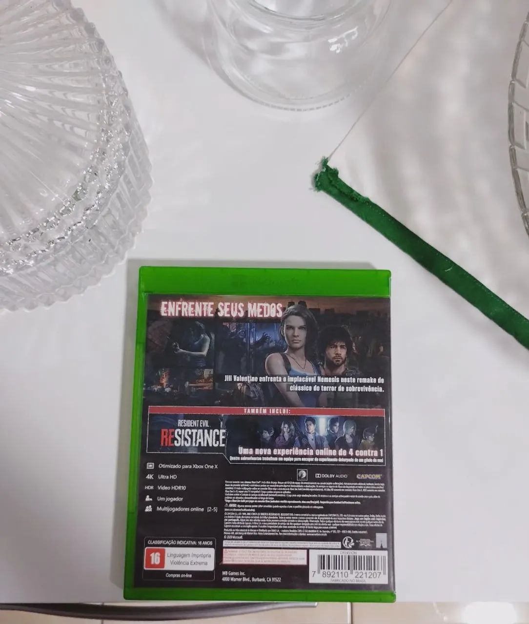  Resident Evil 3 Remake - Xbox One - Ótimo Estado - Foto 2