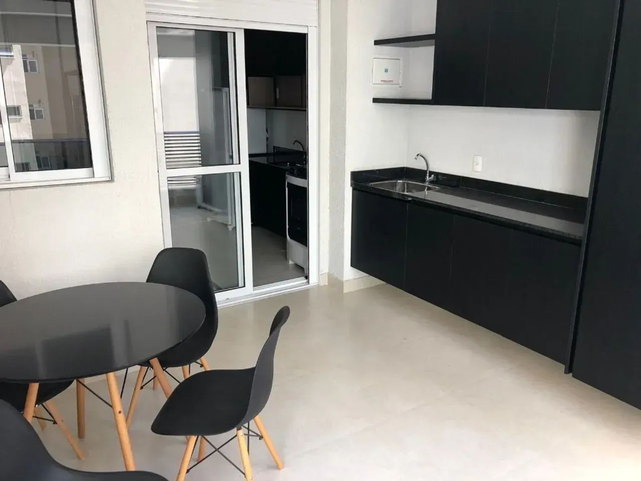 Flat de Alto Padrão no Coração do Jd Aquarius- SJC Totalmente Mobiliado e Decorado, 40m2,  - Foto 4