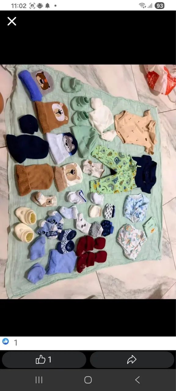Lote de roupas de bb masculino  - Foto 4