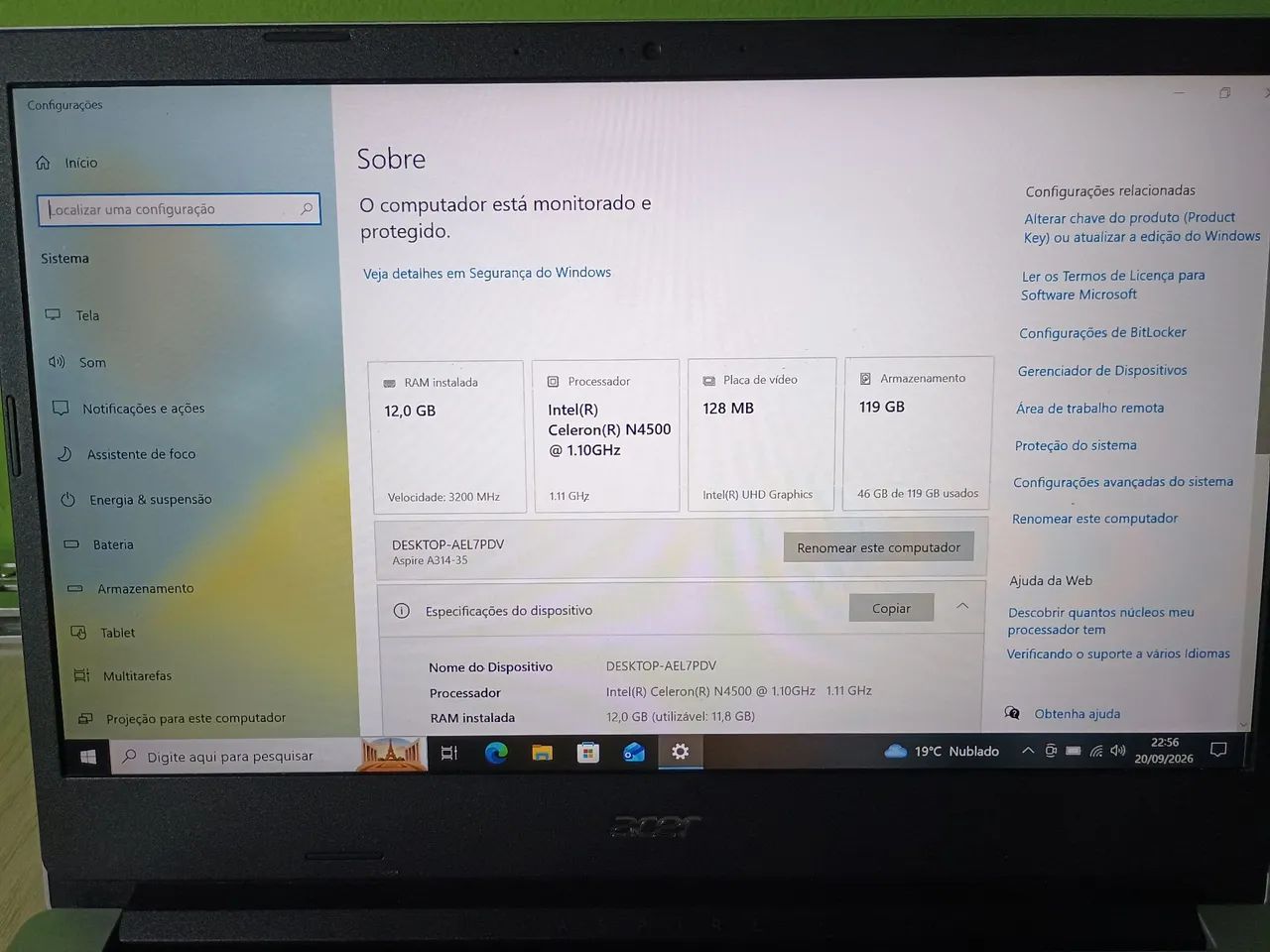 Notebook Acer Aspire 3 - Foto 3