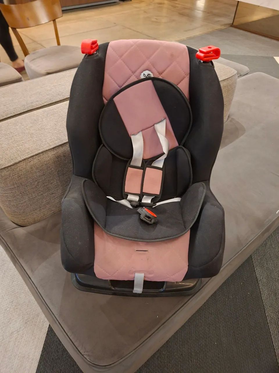 Poltrona Infantil para Carro Atlantis Rosa Tutti Baby - Foto 3