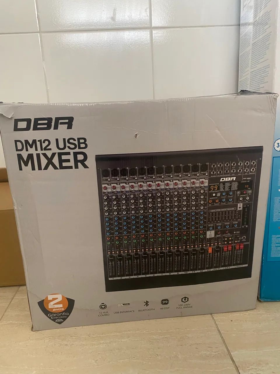 Mesa de som DBR DM 12 USB  - Foto 4