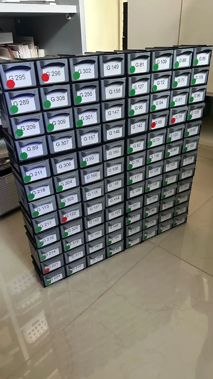 Organizador de estoque de plástico  - Foto 3