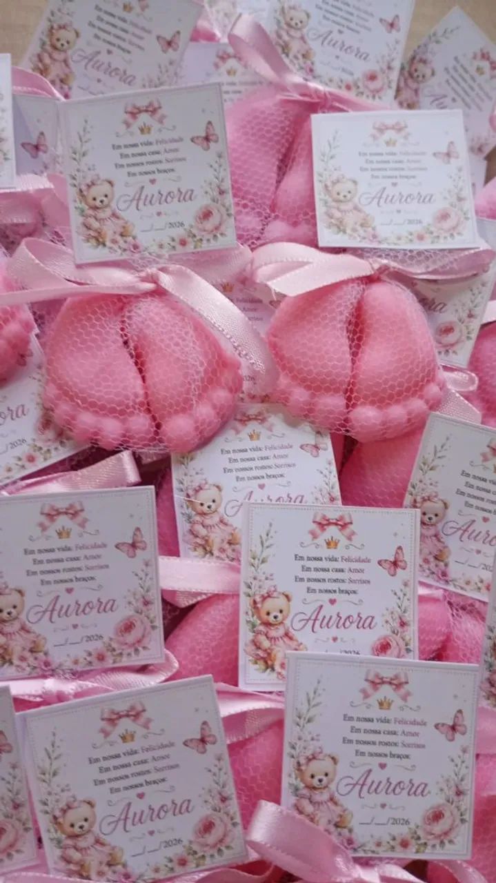 Lembrancinhas para chá de bebê 