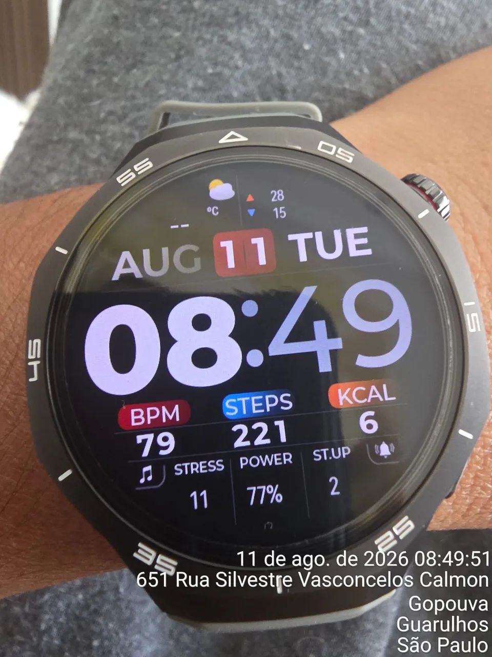 Smartwatch huawei GT5 Pro