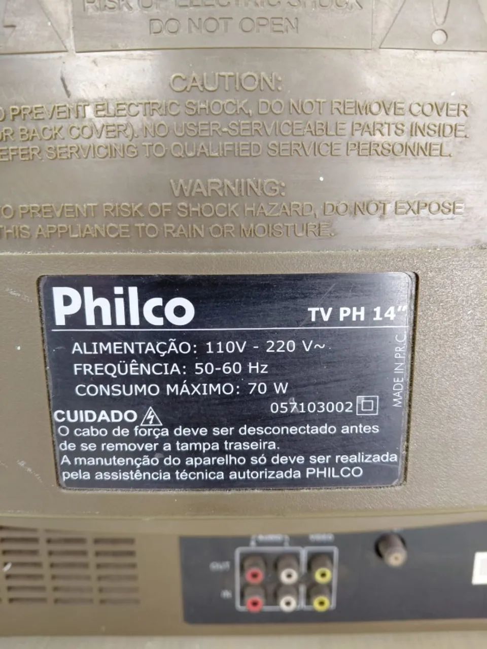 Tv Philco ph14 com defeito - Foto 4