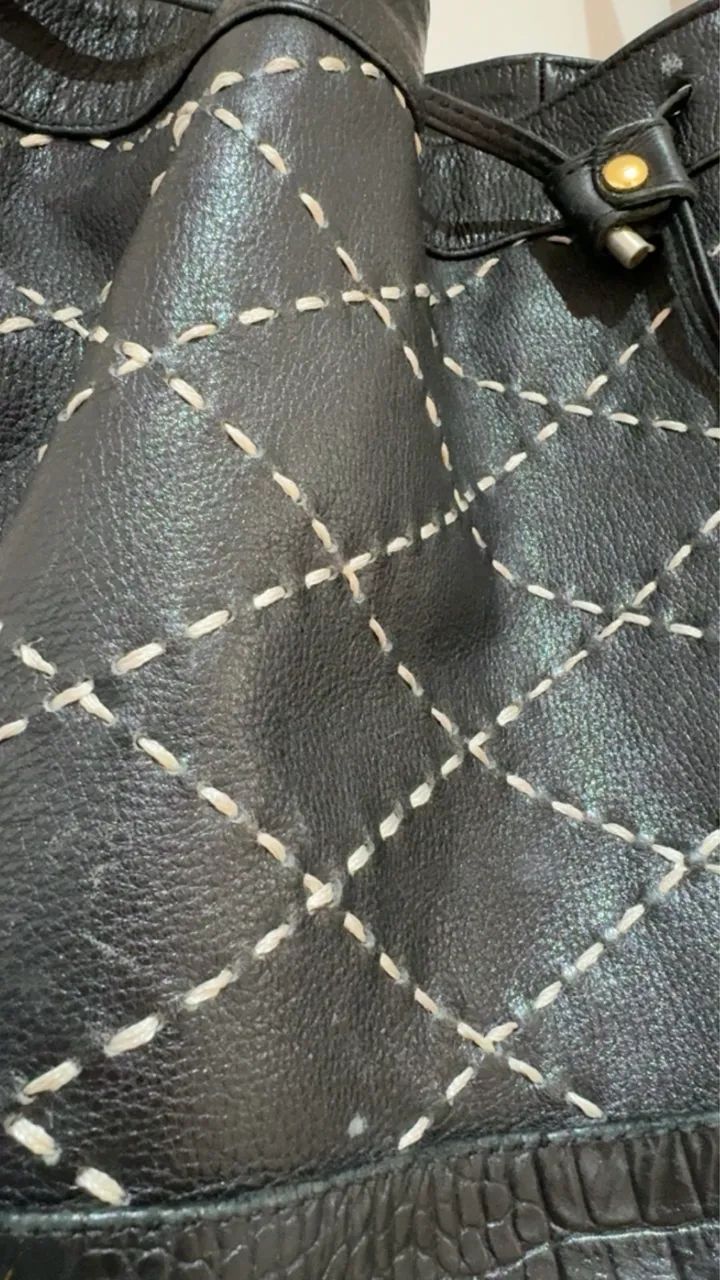 Bolsa couro  - Foto 2