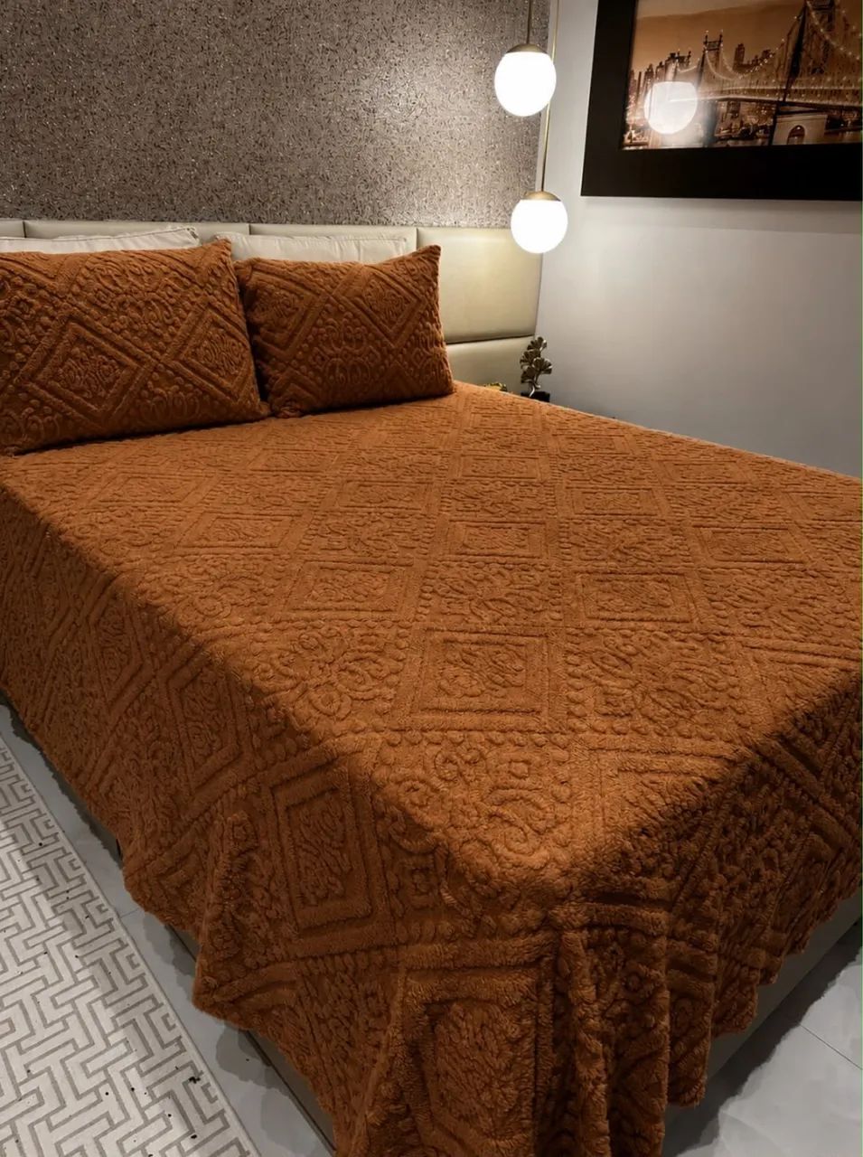Colcha de cama Queen 