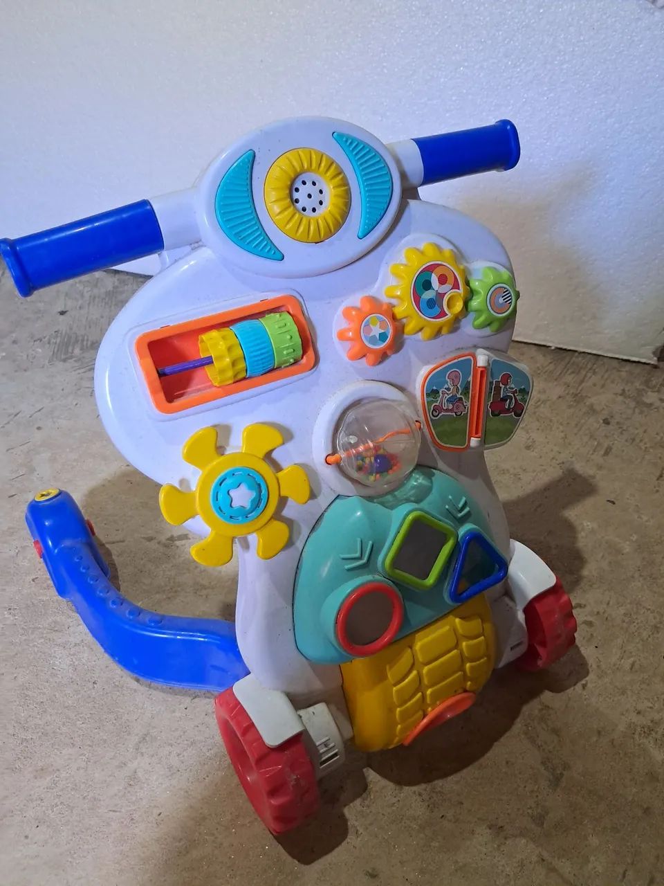 Andador didático infantil