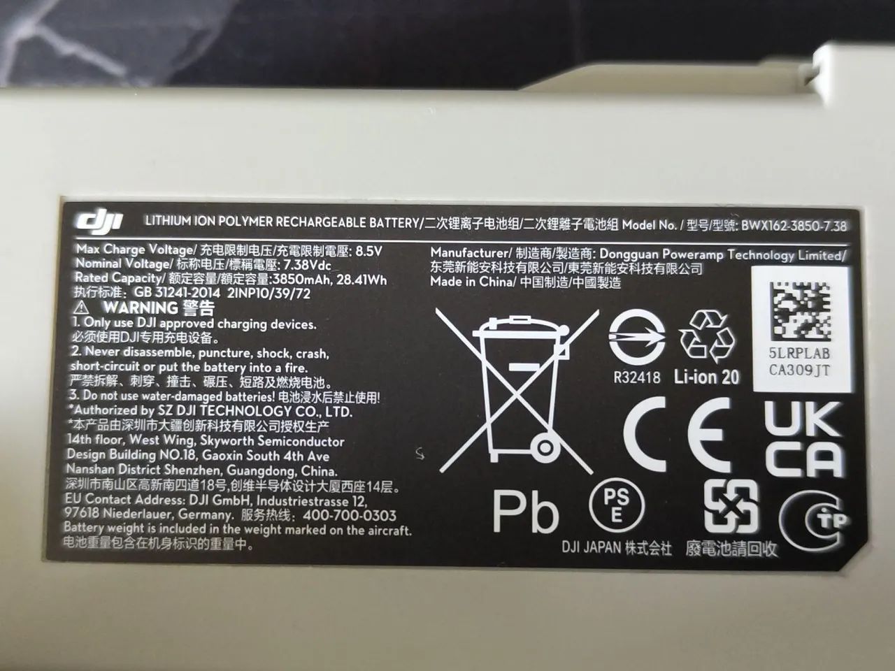 Baterias plus Mini 3 pro e mini 4 pro 3850 mah 52 ciclos - Foto 3