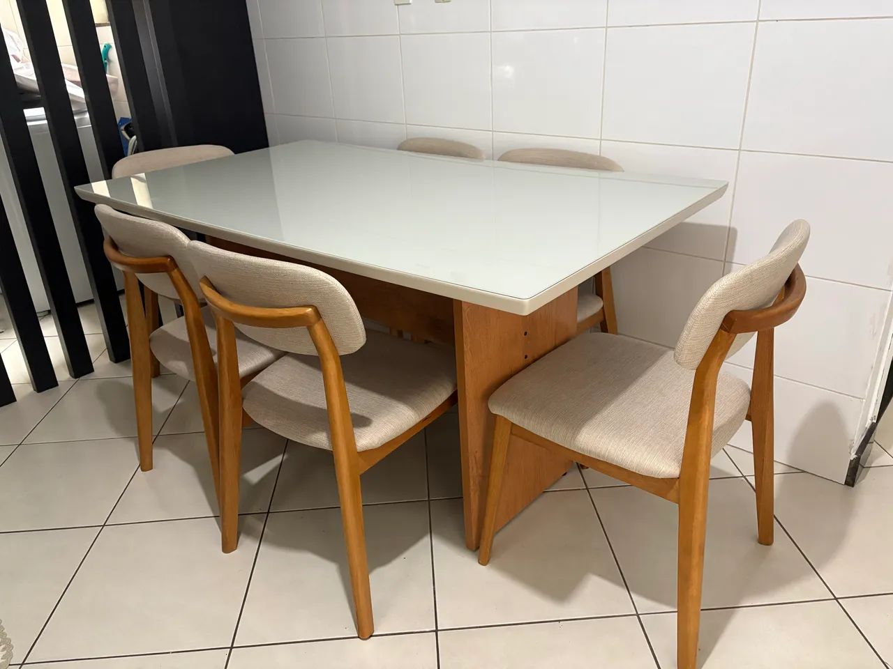 MESA JANTAR COM 6 CADEIRAS - Foto 2