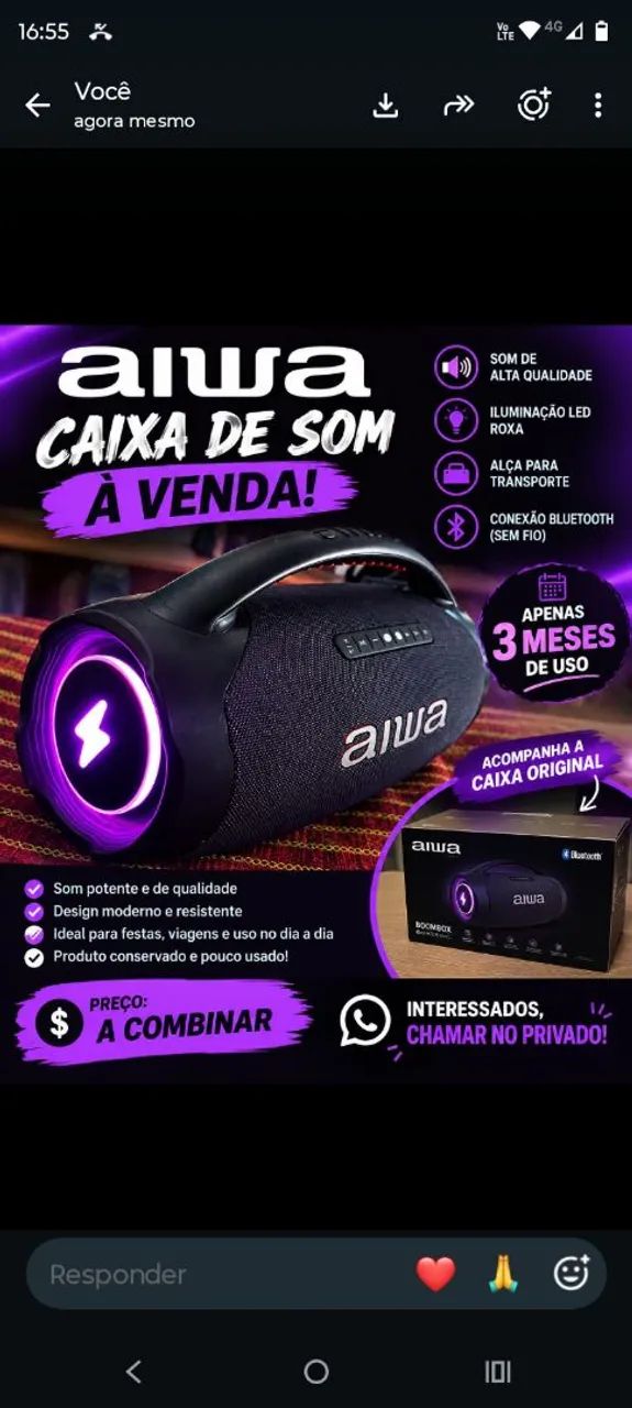 Pra vender hoje