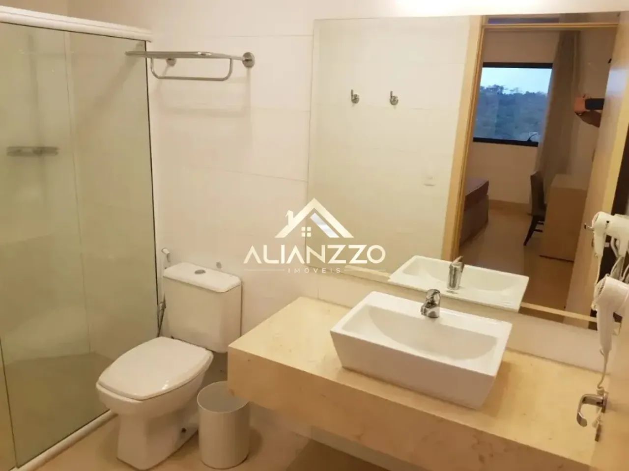 Flat mobiliado para locação no Ribeirânia - Ribeirão Preto/SP, Alianzzo Imóveis. - Foto 10